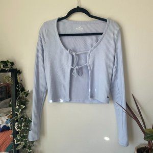 Hollister Tie Front Shirt